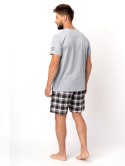 PIŻAMA MĘSKA MNS 460 KR R.3XL-4XL KEY PIŻAMA MĘSKA MNS 460 KR R.3XL-4XL KEY