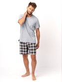PIŻAMA MĘSKA MNS 460 KR R.3XL-4XL KEY PIŻAMA MĘSKA MNS 460 KR R.3XL-4XL KEY