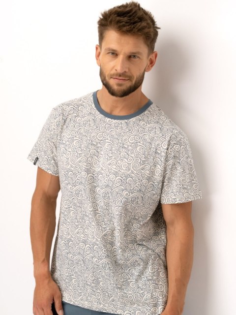 PIŻAMA MĘSKA MNS 748 KR KEY PIŻAMA MĘSKA MNS 748 KR KEY