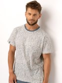 PIŻAMA MĘSKA MNS 748 KR R.3XL-4XL KEY