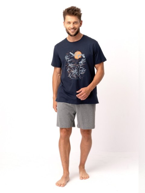 PIŻAMA MĘSKA MNS 749 KR KEY PIŻAMA MĘSKA MNS 749 KR KEY
