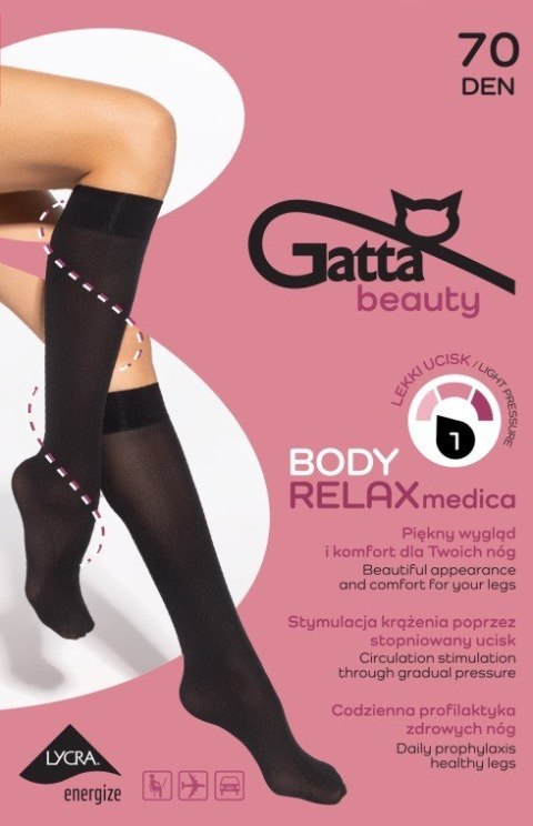 PODKOLANÓWKI RELAXMEDICA 70 DEN GATTA PODKOLANÓWKI RELAXMEDICA 70 DEN GATTA