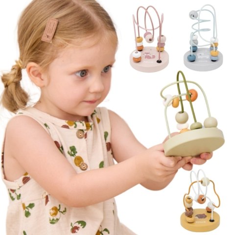 VIGA PolarB Drewniany Poręczny Labirynt Przeplatanka Pętla Motoryczna 1szt Viga Toys VIGA PolarB Drewniany Poręczny Labirynt Przeplatanka Pętla Motoryczna 1szt Viga Toys