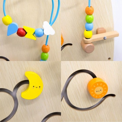 VIGA Tablica Manipulacyjna Ścienna Łuk Montessori Viga Toys VIGA Tablica Manipulacyjna Ścienna Łuk Montessori Viga Toys