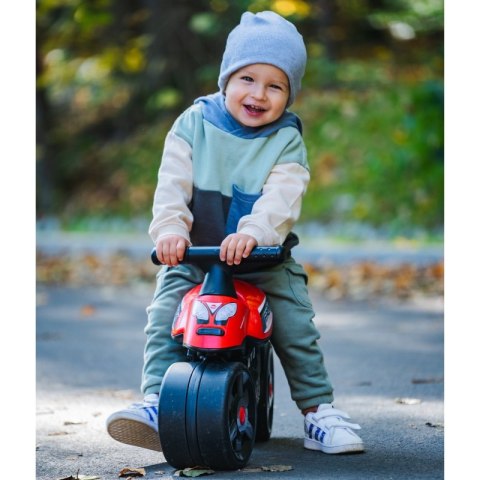 FALK Jeździk Racing Czerwony Szerokie Koła od 2 Lat FALK