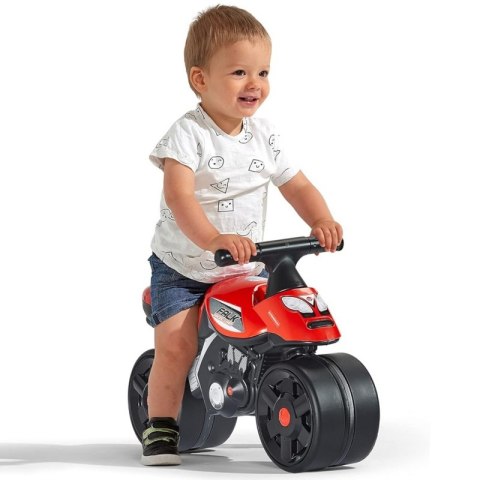 FALK Jeździk Racing Czerwony Szerokie Koła od 2 Lat FALK