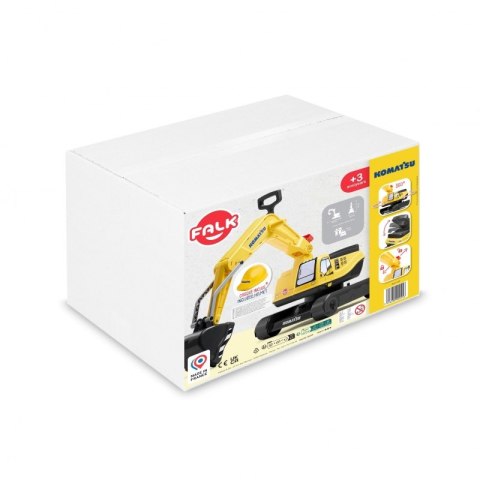 FALK Koparka Komatsu Obrotowa Łopata + Kask FALK FALK Koparka Komatsu Obrotowa Łopata + Kask FALK