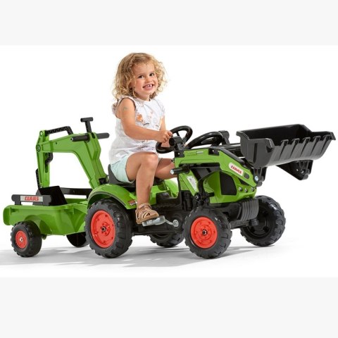 FALK Traktor z Przyczepą CLAAS Arion Backhoe ŁYŻKA + Ładowarka FALK FALK Traktor z Przyczepą CLAAS Arion Backhoe ŁYŻKA + Ładowarka FALK