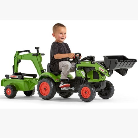 FALK Traktor z Przyczepą CLAAS Arion Backhoe ŁYŻKA + Ładowarka FALK FALK Traktor z Przyczepą CLAAS Arion Backhoe ŁYŻKA + Ładowarka FALK