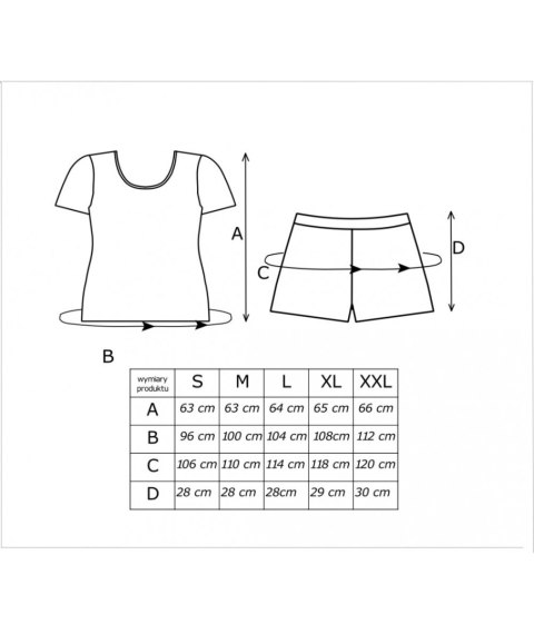 PIŻAMA CHERRY SHORT DONNA PIŻAMA CHERRY SHORT DONNA