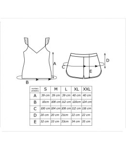 PIŻAMA CHERRY TOP DONNA
