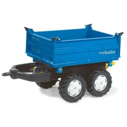 Rolly Toys Przyczepa wywrotka RollyMega Trailer Niebieska Rolly Toys