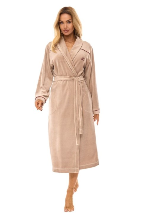 SZLAFROK DAMSKI DŁUGI 2508 R.3XL L&L SZLAFROK DAMSKI DŁUGI 2508 R.3XL L&L