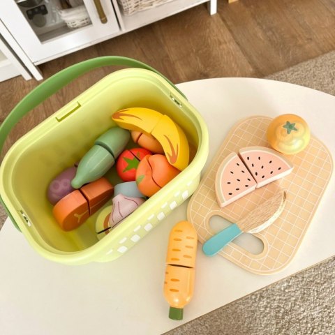 TOOKY TOY Drewniany Zestaw Żywność Warzywa Owoce Tooky Toy TOOKY TOY Drewniany Zestaw Żywność Warzywa Owoce Tooky Toy