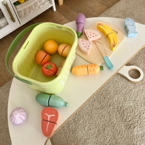 TOOKY TOY Drewniany Zestaw Żywność Warzywa Owoce Tooky Toy TOOKY TOY Drewniany Zestaw Żywność Warzywa Owoce Tooky Toy