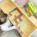WOOPIE Gra Edukacyjna Transport Zwierzęta Puzzle Domino Montessori Woopie