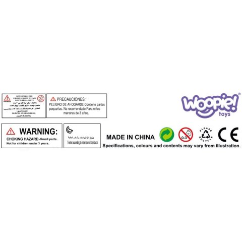 WOOPIE Ubranko dla Lalki Zestaw Pajacyk Body Jednorożec Czapeczka 43 cm Woopie