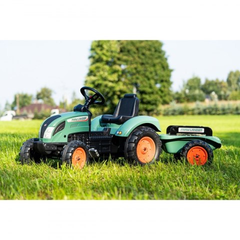 FALK Traktor Lander Zielony na Pedały z Przyczepką od 3 Lat FALK FALK Traktor Lander Zielony na Pedały z Przyczepką od 3 Lat FALK