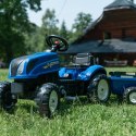 FALK Traktor na Pedały New Holland Duży z Przyczepką + Otwierana Maska od 2 lat FALK FALK Traktor na Pedały New Holland Duży z Przyczepką + Otwierana Maska od 2 lat FALK