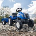 FALK Traktor na Pedały New Holland Duży z Przyczepką + Otwierana Maska od 2 lat FALK FALK Traktor na Pedały New Holland Duży z Przyczepką + Otwierana Maska od 2 lat FALK