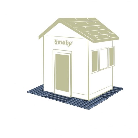 Smoby Podłoga do Domku 6 części Smoby Smoby Podłoga do Domku 6 części Smoby