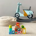 TOOKY TOY Drewniane Pudełko Klocki Sensoryczne Układanka Multifunkcyjna Kształty Dźwięk Dotyk 12 el. Tooky Toy