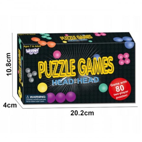 WOOPIE Gra Strategiczna Trening Mózgu "Head to Head" Układanie Wzoru na Czas Woopie