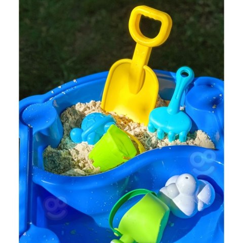 WOOPIE Stolik Wodny 2w1 Piaskownica 9 akc. Woopie