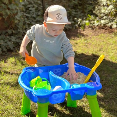 WOOPIE Stolik Wodny 2w1 Piaskownica 9 akc. Woopie