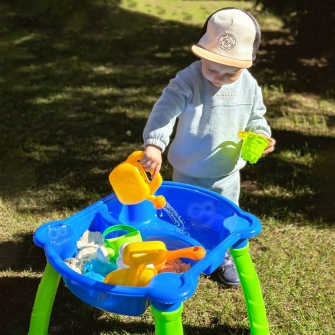 WOOPIE Stolik Wodny 2w1 Piaskownica 9 akc. Woopie