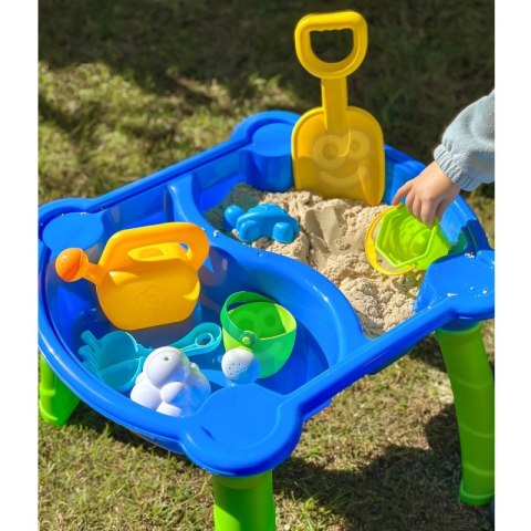 WOOPIE Stolik Wodny 2w1 Piaskownica 9 akc. Woopie