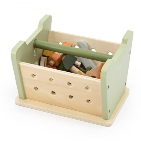 VIGA PolarB Mini Warsztat 2w1 Skrzynka z Narzędziami Zestaw Drewniany Viga Toys VIGA PolarB Mini Warsztat 2w1 Skrzynka z Narzędziami Zestaw Drewniany Viga Toys
