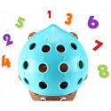WOOPIE Gra Zręcznościowa Jeżyk Sorter Montessori Nauka Liczb i Kolorów 4w1 Woopie