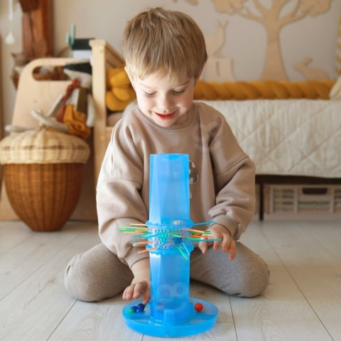 WOOPIE Gra Zręcznościowa Spadające Kulki Bierki Wyjmij Patyczki Woopie