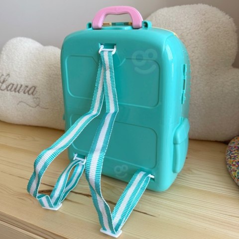WOOPIE Kotek Przenośny Salon Piękoności 2w1 w Plecaku Transporter Woopie