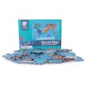 Classic World Puzzle Mapa Świata Classic World