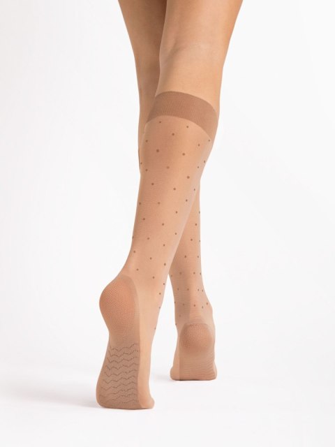 PODKOLANÓWKI DOTS MASSAGE 20 DEN FIORE