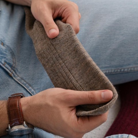 SKARPETY MĘSKIE ALPACA WOOL 044 STEVEN