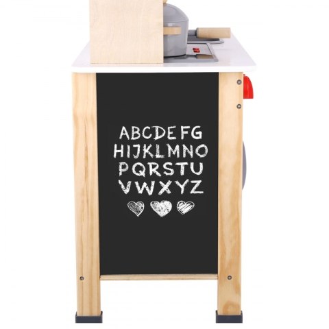 TOOKY TOY Duża Drewniana Kuchnia dla Dzieci 10 el. FSC Tooky Toy