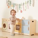 VIGA PolarB Drewniany Zestaw Kuchenny XL Pralka Kuchenka Zmywarka Viga Toys