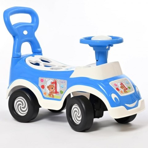 WOOPIE Jeździk 4w1 Sorter Pchacz Chodzik + Klakson Schowek Woopie