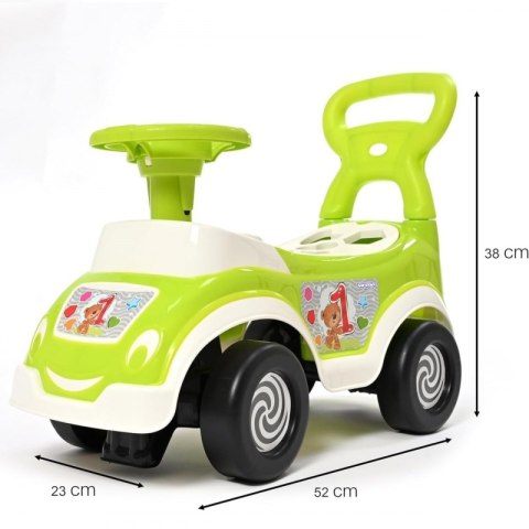 WOOPIE Jeździk 4w1 Sorter Pchacz Chodzik + Klakson Schowek Woopie