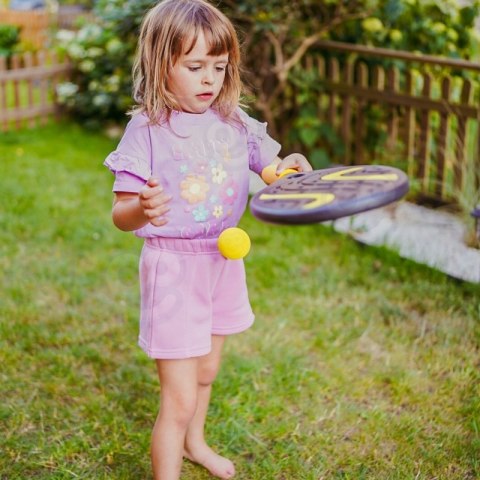 WOOPIE Rakieta z Piłką Piankową i Lotką- Zestaw Plażowo Ogrodowy Woopie