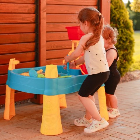 WOOPIE Stolik Wodny 2w1 Piaskownica Młyn 14 akc. Woopie