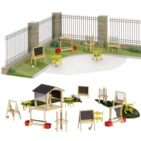 CLASSIC WORLD EDU Drewniana Sztaluga Edukacyjna Classic World EDU