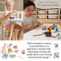 Viga Drewniana przeplatanka Klocki Farma do nawlekania Viga Toys