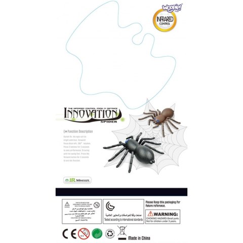 WOOPIE Pająk Interaktywny Zdalnie Sterowany Pilotem Woopie