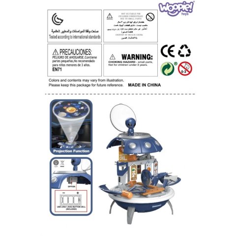 WOOPIE Warsztat 3w1 Plecak Projektor UFO 52 el. Woopie