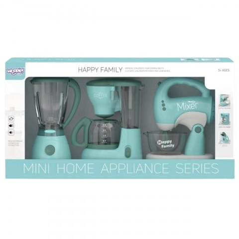 WOOPIE Zestaw AGD dla Dzieci 3w1 Mikser Blender Robot Kuchenny Woopie