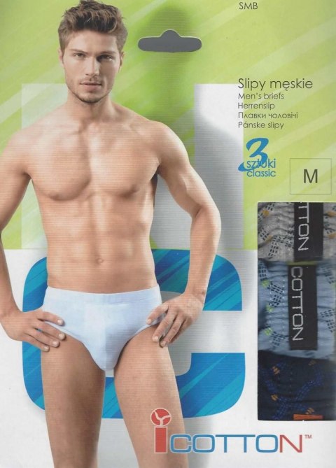 SLIPY MĘSKIE 3-PACK